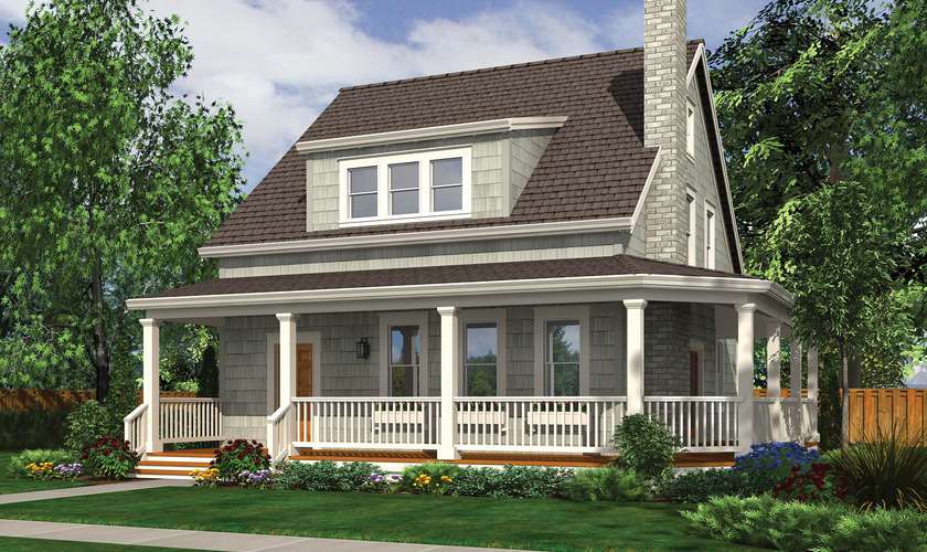 Mascord House Plan 21115: The Osprey