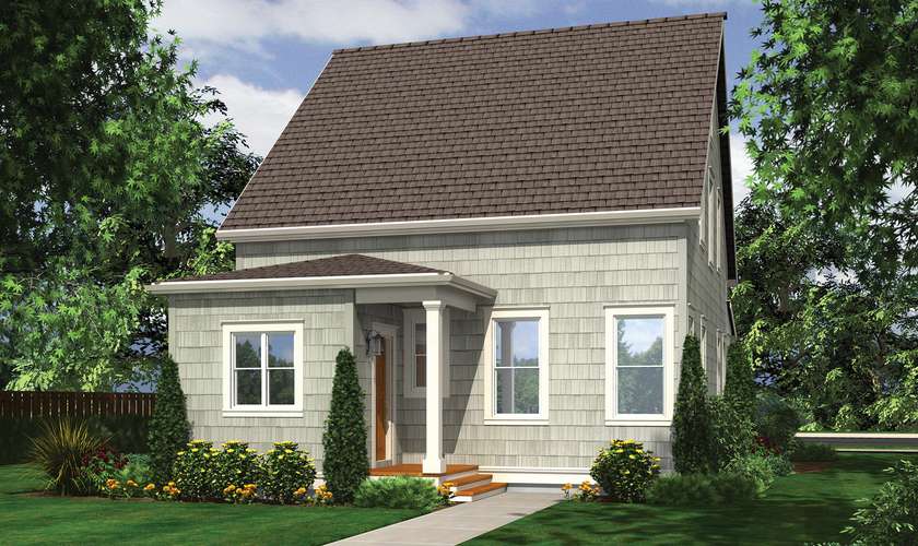Mascord House Plan 21115: The Osprey