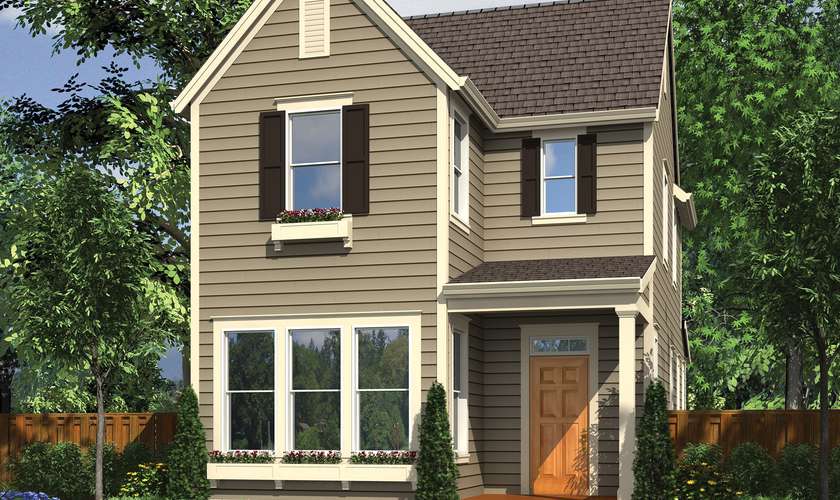 Mascord House Plan 21116A: The Elsie