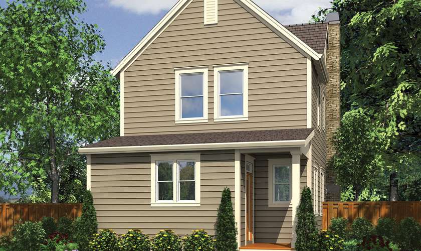Mascord House Plan 21116A: The Elsie