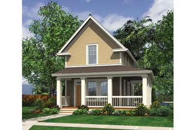 House Plan 21117-Without Porch 