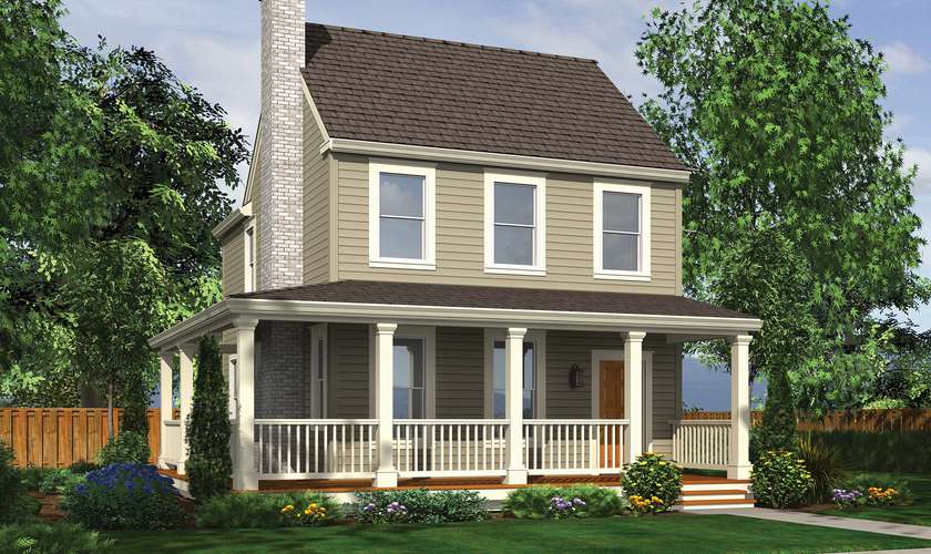 Mascord House Plan B21118: The 
