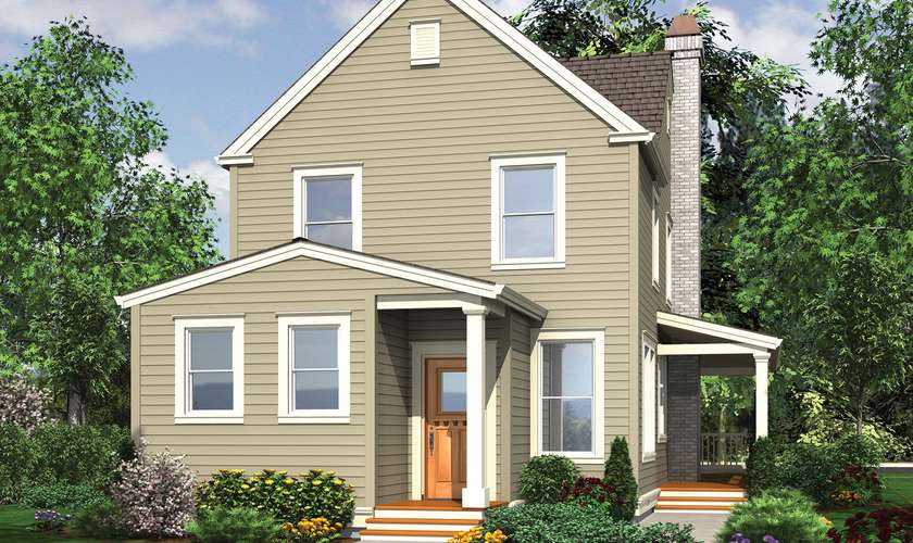 Mascord House Plan B21118: The 