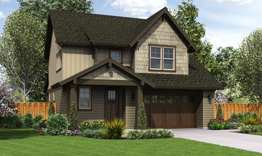 Mascord House Plan 21124BA: The Halsey