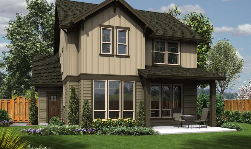 Mascord House Plan 21124BA: The Halsey