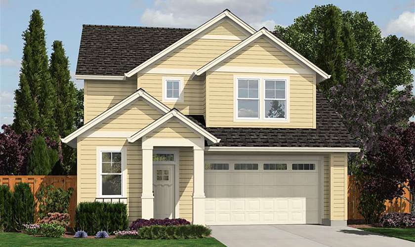 Mascord House Plan 21124B: The Fernwood