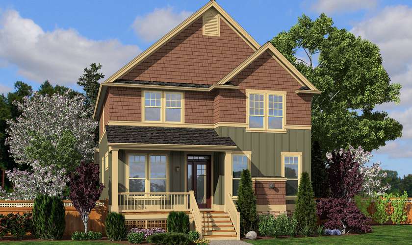 Mascord House Plan 21139A: The Fountainview