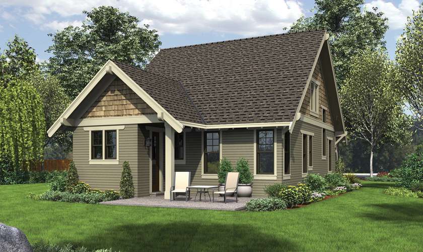 Mascord House Plan B21145: The Morris