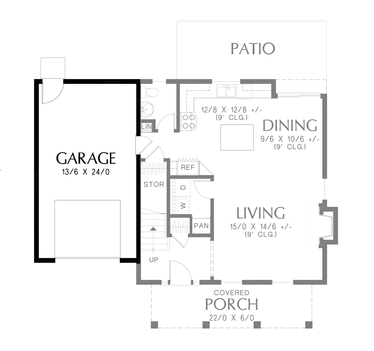 Add Garage to Mascord Mahoney-Great affordable home with options to upgrade!-Add Garage