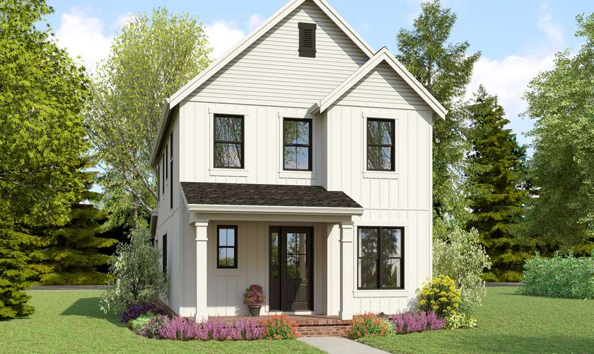 Mascord House Plan 21162: The Oak Grove