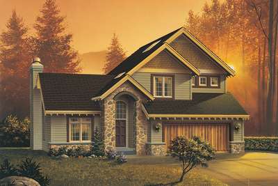 House Plan 2120C Larson