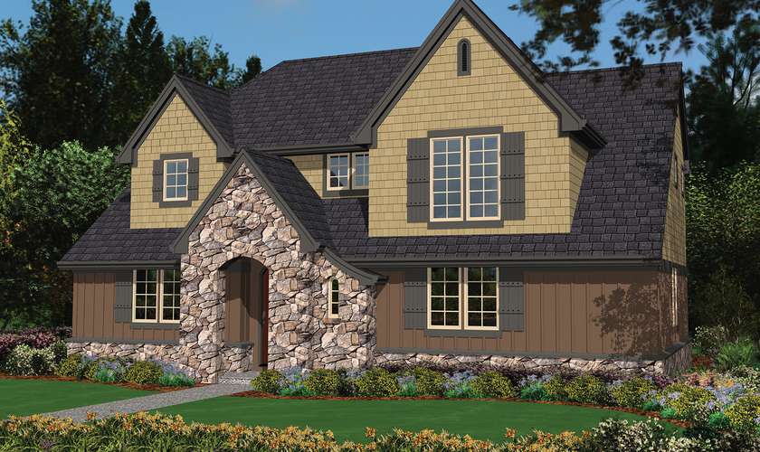 Mascord House Plan 2137BB: The Watts