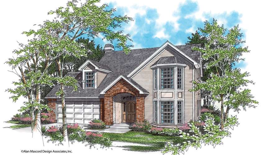 Mascord House Plan 2138: The Stayton