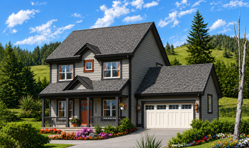 Mascord House Plan 2153: The Jamestown