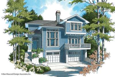 House Plan 2163BA Barton