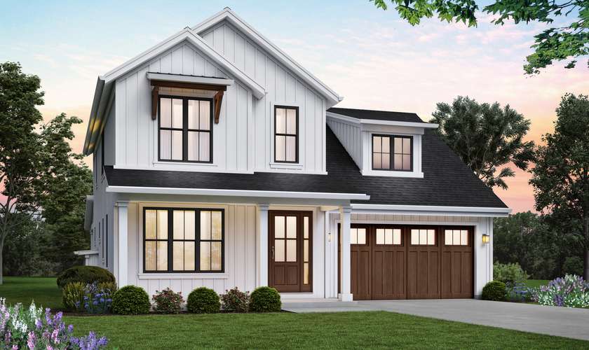 Mascord House Plan 2164F: The Mirriam