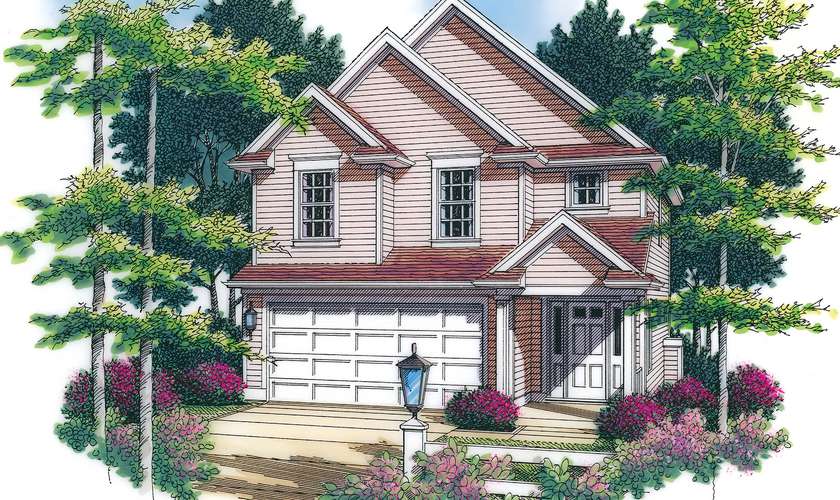 Mascord House Plan 2174C: The Beckett