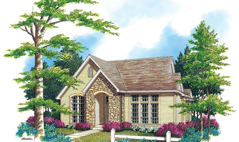 Mascord House Plan 2184C: The Bronson