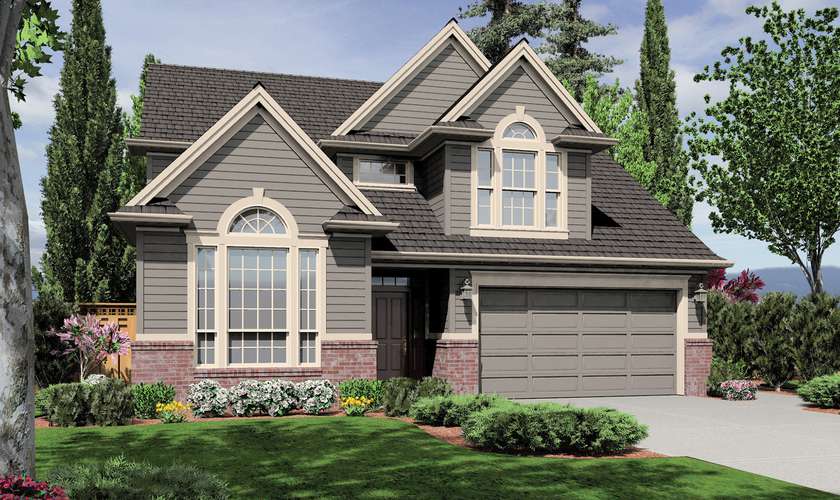 Mascord House Plan 2189: The Gatesville