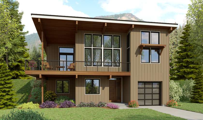 Mascord House Plan 2193E: The Eagle Crest
