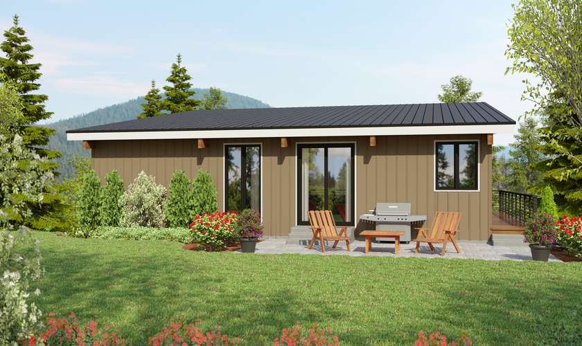 Mascord House Plan 2193E: The Eagle Crest