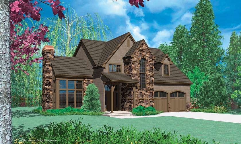 Mascord House Plan 2199: The Hudson