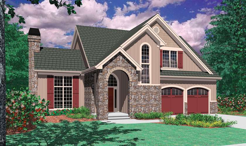Mascord House Plan B2199A: The Lathem
