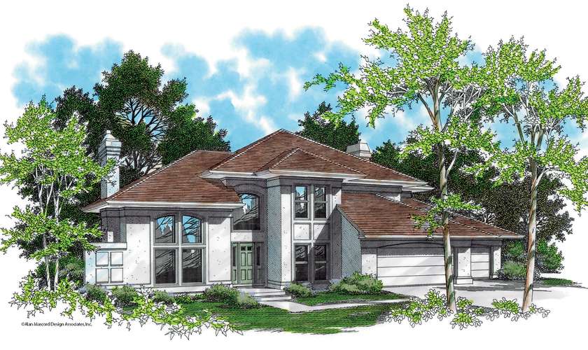 Mascord House Plan 2206: The Silverston
