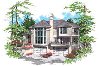 House Plan 22105 Ridgecrest