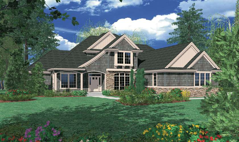 Mascord House Plan 22108: The Sumner