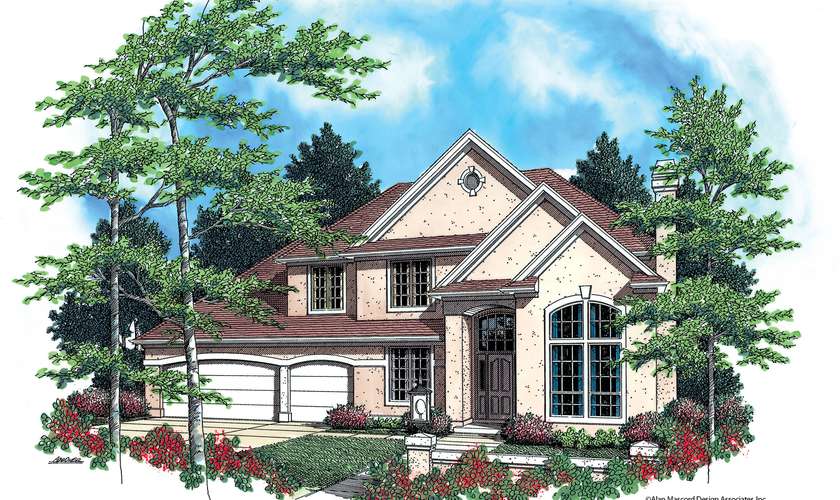 Mascord House Plan 22111: The Huxley