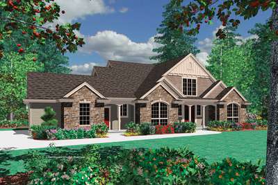 House Plan 22116 Irvington