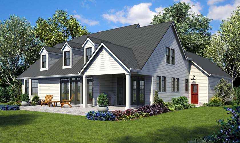 Mascord House Plan B22120: The Covington