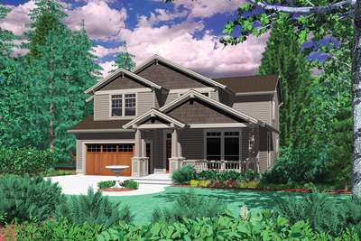 House Plan 22126 Creston