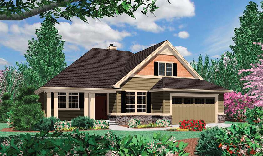 Mascord House Plan B22134: The Carillion