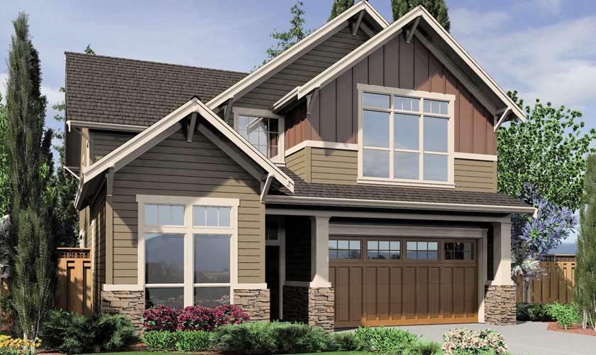 Mascord House Plan 22137A: The Seymour