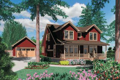 House Plan 22139 Laurel