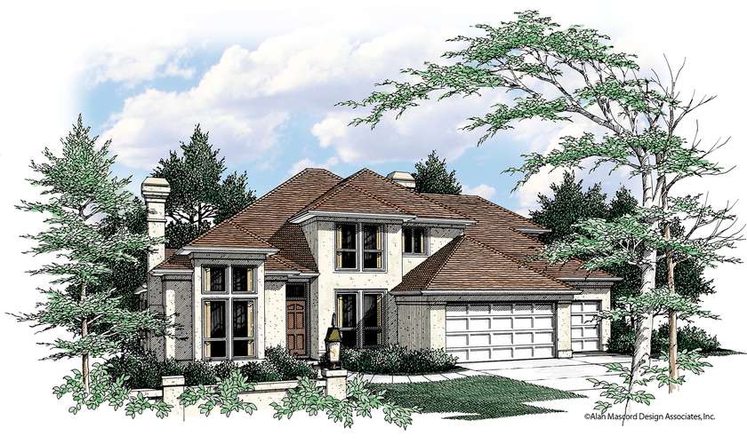 Mascord House Plan B2213DC: The Duson