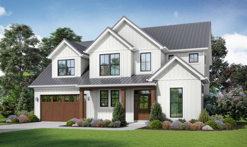 Mascord House Plan 22151D: The Josephine