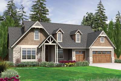 House Plan 22157 Alton