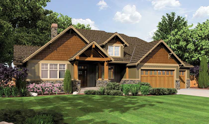 Mascord House Plan 22157AA: The Ashby