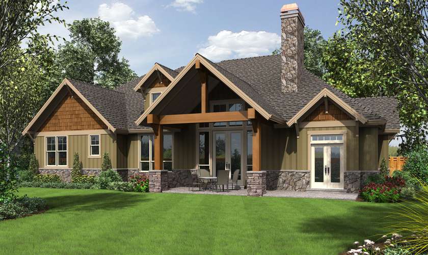 Mascord House Plan 22157AA: The Ashby