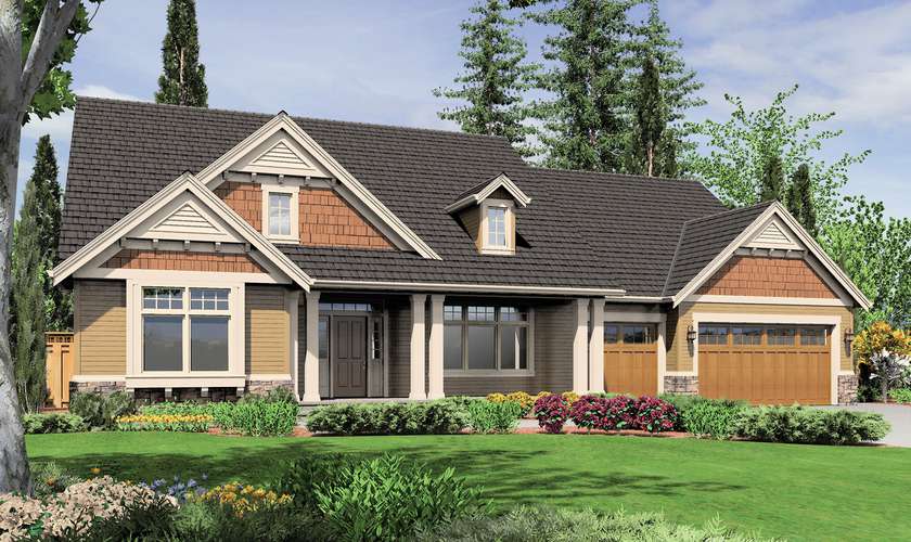 Mascord House Plan B22158: The Willard