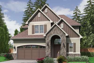 House Plan 22162 Crawford