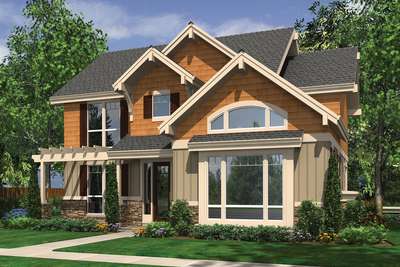 House Plan 22169 Somerset