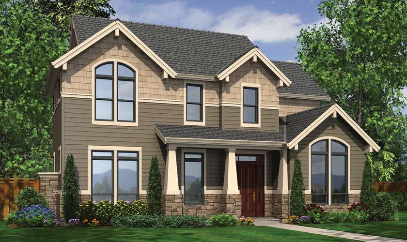 Mascord House Plan 22170: The Mayfield