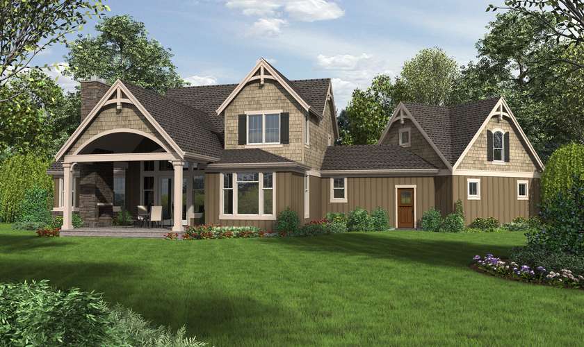 Mascord House Plan 22201: The Hartford