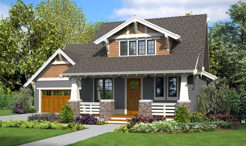 Mascord House Plan 22208B: The Darcy