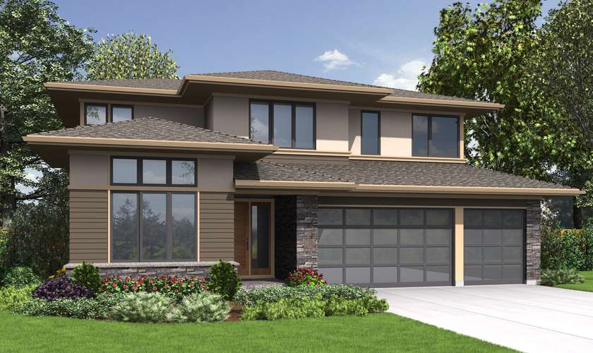 Mascord House Plan 22210A: The Carroll