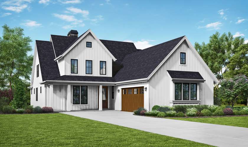 Mascord House Plan 22219: The Bryson